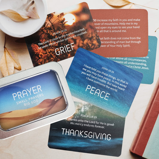 christian prayer cards set cover image